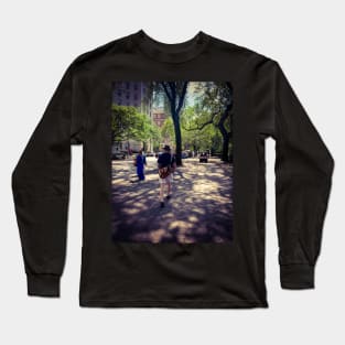 Central Park Fifth Ave Manhattan NYC Long Sleeve T-Shirt